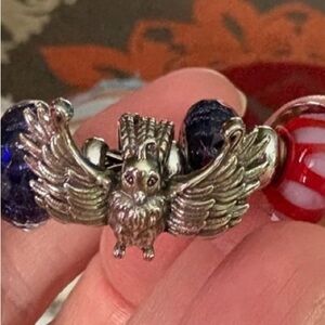 Elfbead ice bird charm